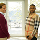 Nat Faxson (left), Anthony Anderson